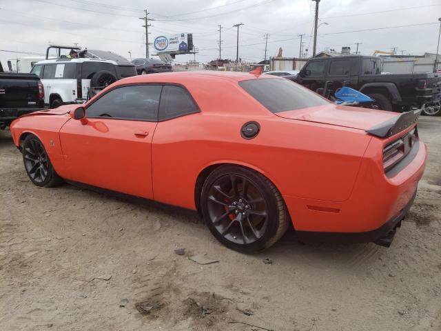 2C3CDZFJXMH670232 - 2021 DODGE CHALLENGER R/T SCAT PACK ORANGE photo 2