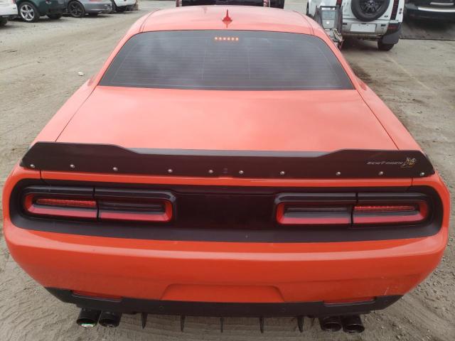 2C3CDZFJXMH670232 - 2021 DODGE CHALLENGER R/T SCAT PACK ORANGE photo 6