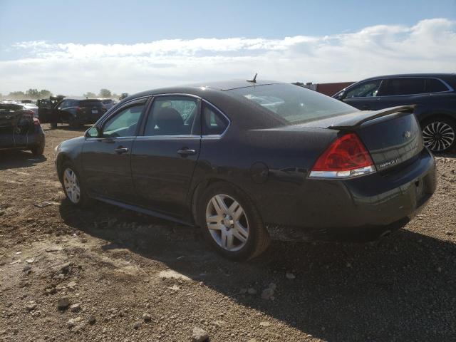 2G1WB5E38D1166421 - 2013 CHEVROLET IMPALA LT BLACK photo 2