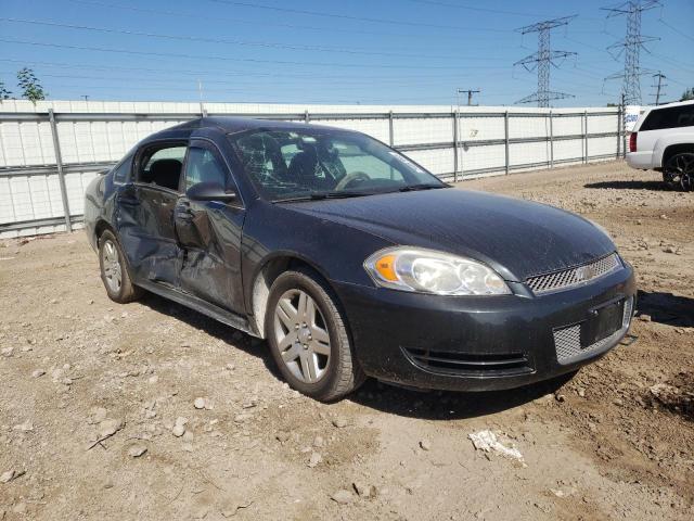 2G1WB5E38D1166421 - 2013 CHEVROLET IMPALA LT BLACK photo 4