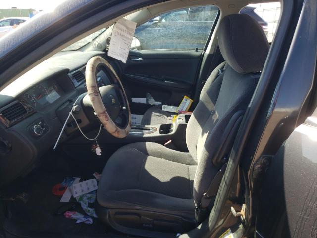 2G1WB5E38D1166421 - 2013 CHEVROLET IMPALA LT BLACK photo 7