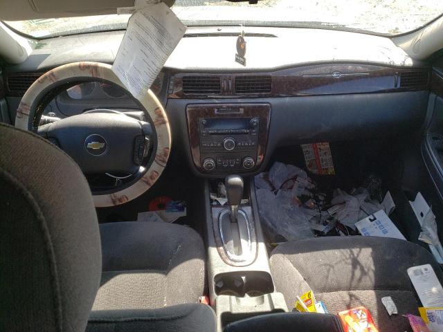 2G1WB5E38D1166421 - 2013 CHEVROLET IMPALA LT BLACK photo 8