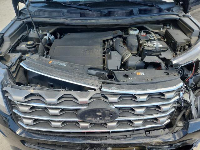 1FM5K8F81HGC06874 - 2017 FORD EXPLORER LIMITED BLACK photo 12