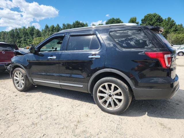 1FM5K8F81HGC06874 - 2017 FORD EXPLORER LIMITED BLACK photo 2
