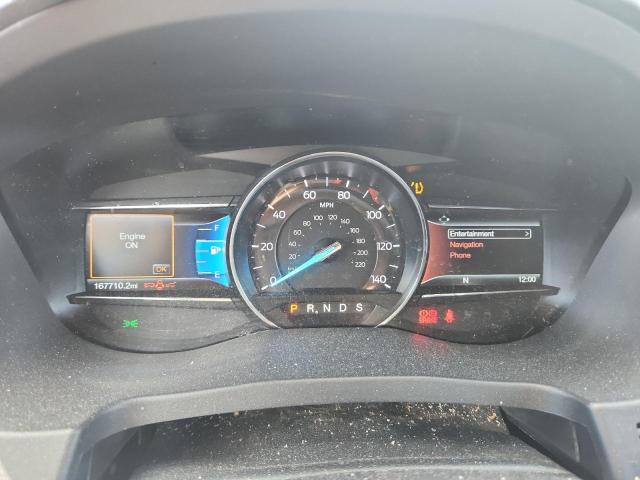 1FM5K8F81HGC06874 - 2017 FORD EXPLORER LIMITED BLACK photo 9