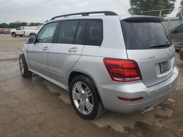 WDCGG8JB0FG396014 - 2015 MERCEDES-BENZ GLK 350 4MATIC SILVER photo 2
