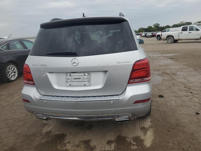 WDCGG8JB0FG396014 - 2015 MERCEDES-BENZ GLK 350 4MATIC SILVER photo 6