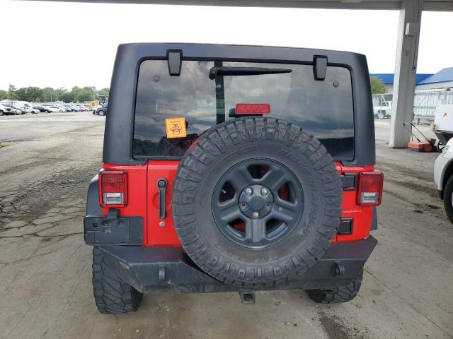 1C4BJWDG8HL725839 - 2017 JEEP WRANGLER UNLIMITED SPORT RED photo 6