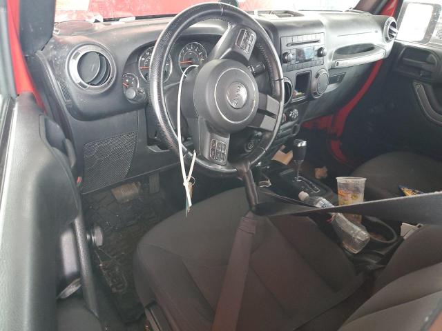 1C4BJWDG8HL725839 - 2017 JEEP WRANGLER UNLIMITED SPORT RED photo 8