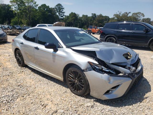 4T1B11HK9KU285547 - 2019 TOYOTA CAMRY L SILVER photo 4