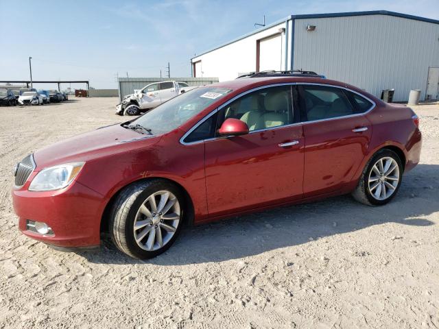 1G4PP5SK5D4120974 - 2013 BUICK VERANO RED photo 1