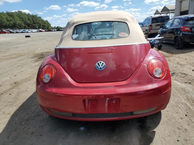 3VWRW3AL7AM004395 - 2010 VOLKSWAGEN NEW BEETLE RED photo 6