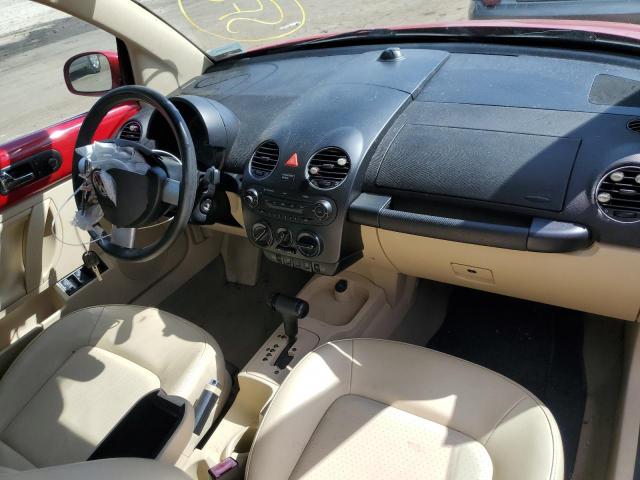 3VWRW3AL7AM004395 - 2010 VOLKSWAGEN NEW BEETLE RED photo 8