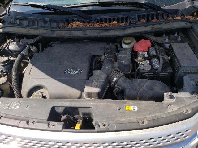 1FM5K8D87EGA98677 - 2014 FORD EXPLORER XLT GRAY photo 12