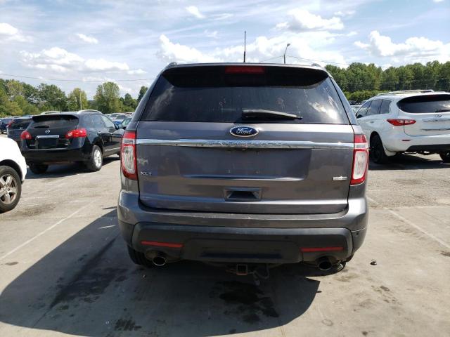 1FM5K8D87EGA98677 - 2014 FORD EXPLORER XLT GRAY photo 6