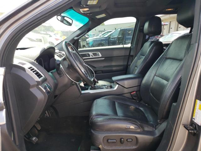1FM5K8D87EGA98677 - 2014 FORD EXPLORER XLT GRAY photo 7