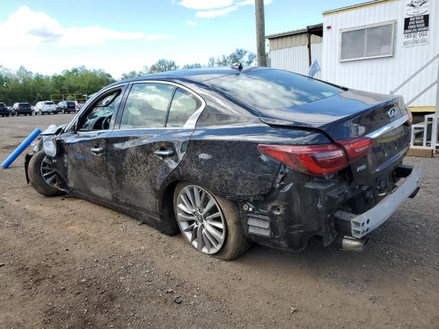 JN1EV7AR9JM440101 - 2018 INFINITI Q50 LUXE შავი ფოტო 2