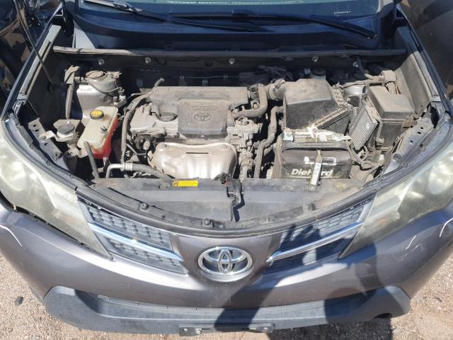 2T3RFREV8EW227275 - 2014 TOYOTA RAV4 XLE CHARCOAL photo 12