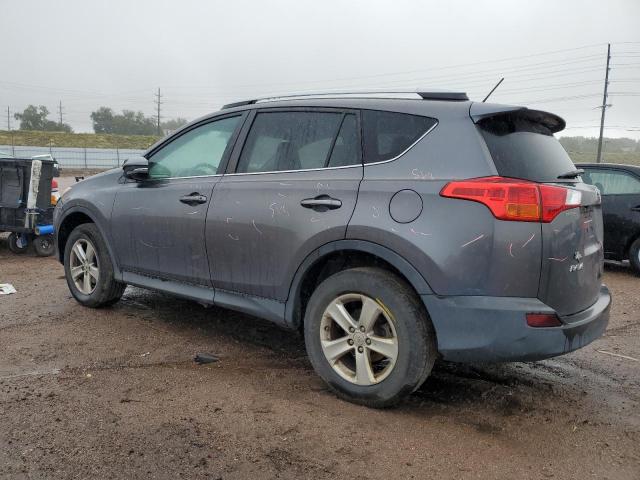 2T3RFREV8EW227275 - 2014 TOYOTA RAV4 XLE CHARCOAL photo 2