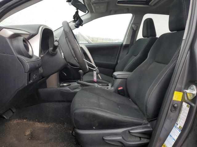 2T3RFREV8EW227275 - 2014 TOYOTA RAV4 XLE CHARCOAL photo 7