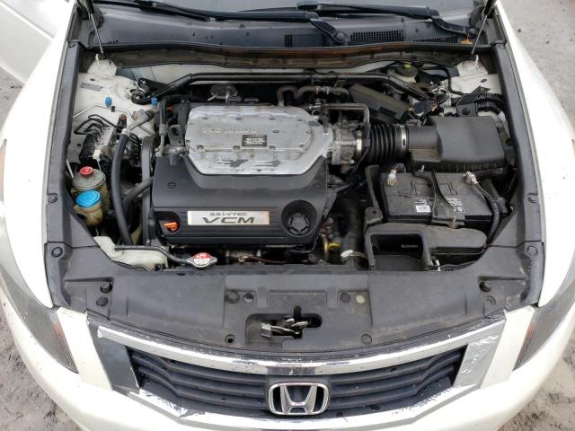 1HGCP36838A059073 - 2008 HONDA ACCORD EXL WHITE photo 11