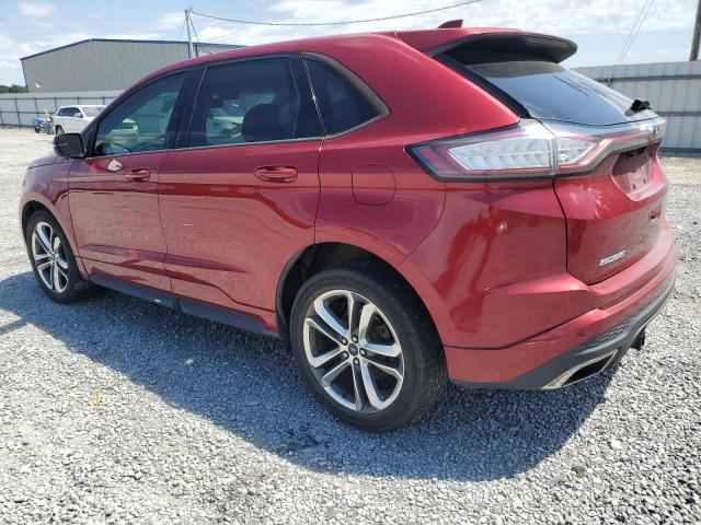 2FMPK4AP3HBB73321 - 2017 FORD EDGE SPORT BURGUNDY photo 2