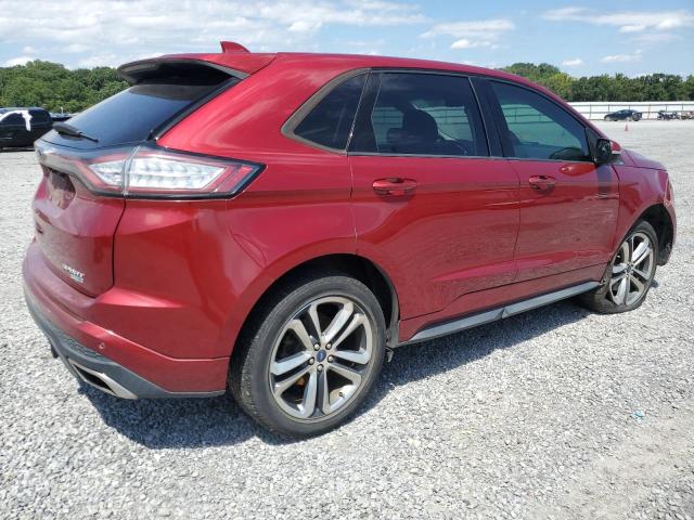 2FMPK4AP3HBB73321 - 2017 FORD EDGE SPORT BURGUNDY photo 3