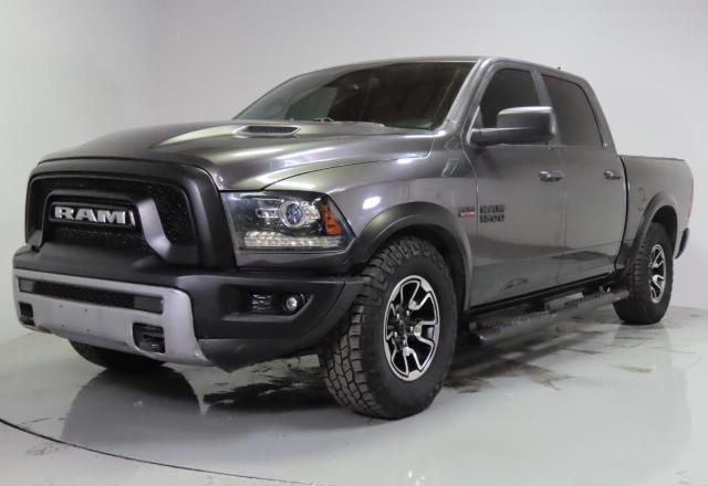 1C6RR7YT7HS811208 - 2017 RAM 1500 REBEL GRAY photo 2