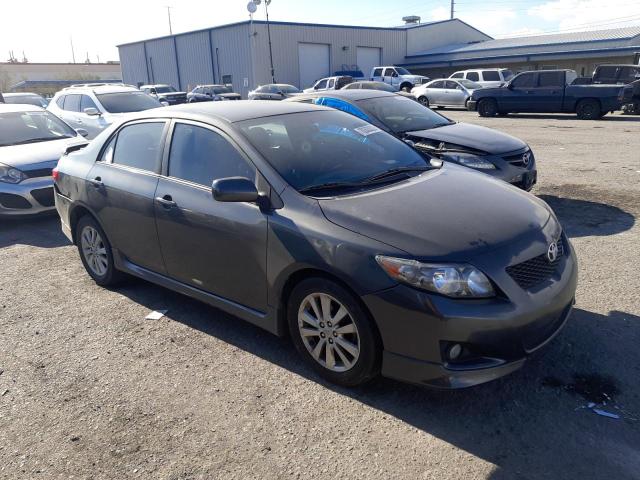 1NXBU40E49Z143955 - 2009 TOYOTA COROLLA BASE GRAY photo 4