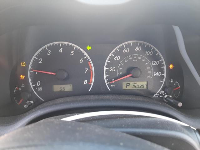 1NXBU40E49Z143955 - 2009 TOYOTA COROLLA BASE GRAY photo 9