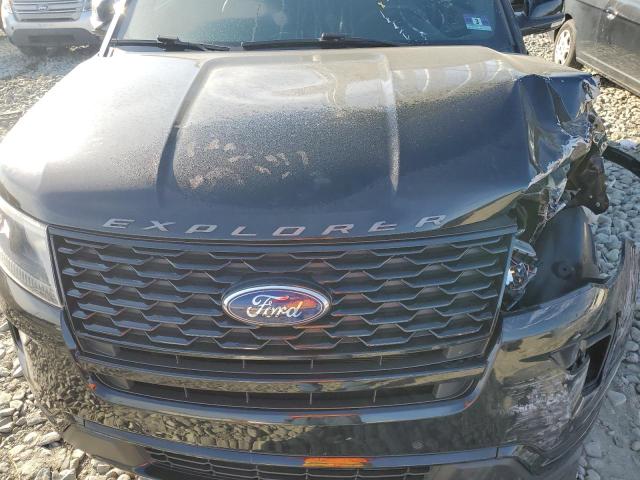 1FM5K8GT2JGC47443 - 2018 FORD EXPLORER SPORT 黑色 照片 12