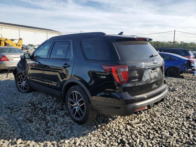 1FM5K8GT2JGC47443 - 2018 FORD EXPLORER SPORT 黑色 照片 2