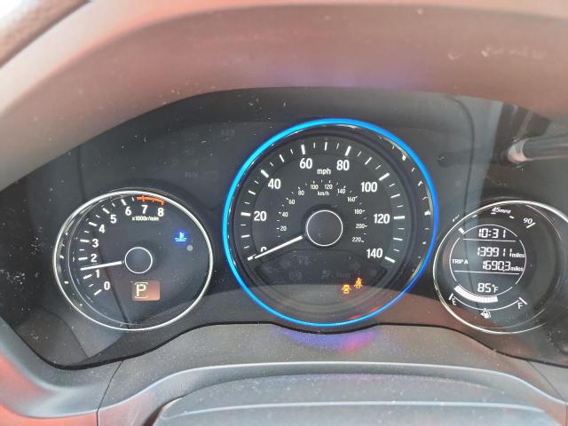 3CZRU6H76GM734241 - 2016 HONDA HR-V EXL GRAY photo 9