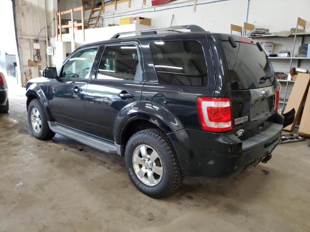 1FMCU9EG5BKB89663 - 2011 FORD ESCAPE LIMITED 黑色 照片 2