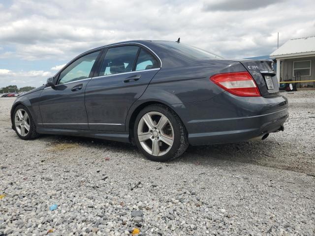 WDDGF8BB1BR134742 - 2011 MERCEDES-BENZ C 300 4MATIC GRAY photo 2