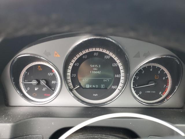 WDDGF8BB1BR134742 - 2011 MERCEDES-BENZ C 300 4MATIC GRAY photo 9