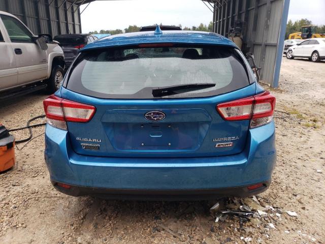 4S3GTAM66K3733794 - 2019 SUBARU IMPREZA SPORT BLUE photo 6