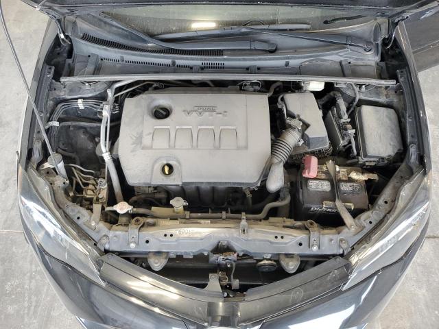 2T1BURHE1JC090834 - 2018 TOYOTA COROLLA L BLACK photo 11