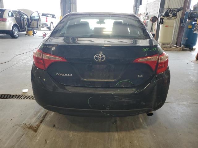 2T1BURHE1JC090834 - 2018 TOYOTA COROLLA L BLACK photo 6