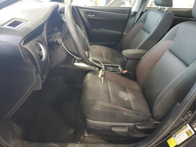 2T1BURHE1JC090834 - 2018 TOYOTA COROLLA L BLACK photo 7