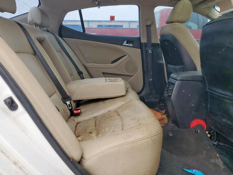 5XXGN4A75EG321489 - 2014 KIA OPTIMA EX 白色 照片 10