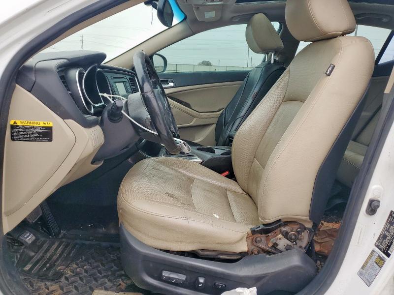 5XXGN4A75EG321489 - 2014 KIA OPTIMA EX 白色 照片 7