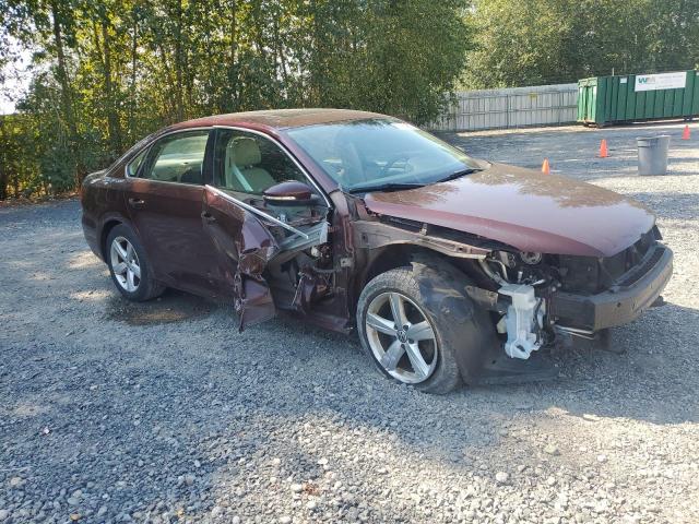 1VWBP7A30CC086559 - 2012 VOLKSWAGEN PASSAT SE BURGUNDY photo 4