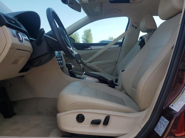 1VWBP7A30CC086559 - 2012 VOLKSWAGEN PASSAT SE BURGUNDY photo 7