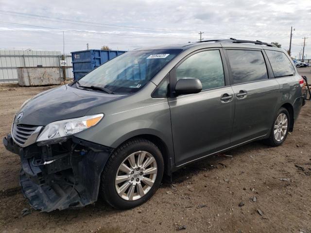 2012 TOYOTA SIENNA XLE, 