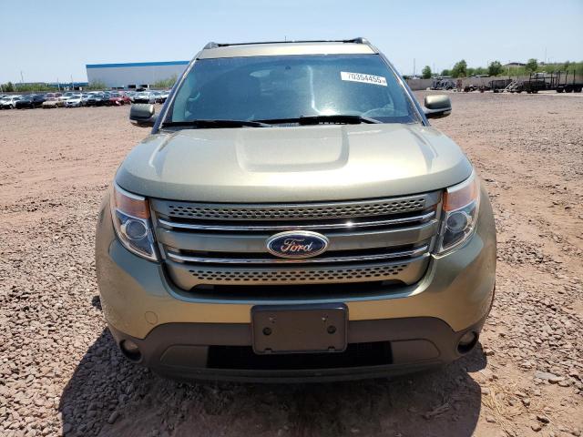 1FMHK8F85CGA67354 - 2012 FORD EXPLORER LIMITED GREEN photo 5