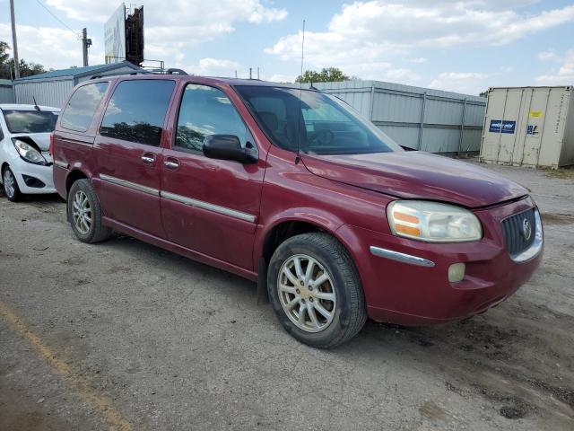 5GADV23LX5D277499 - 2005 BUICK TERRAZA CX RED photo 4