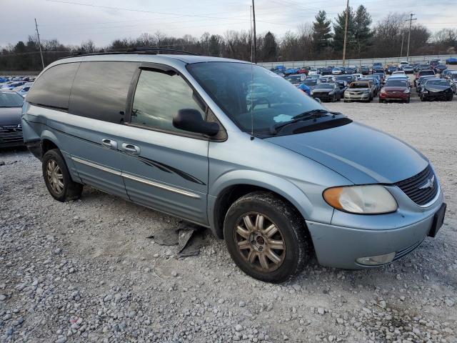 2C4GP54L74R604569 - 2004 CHRYSLER TOWN & COU TOURING BLUE photo 4