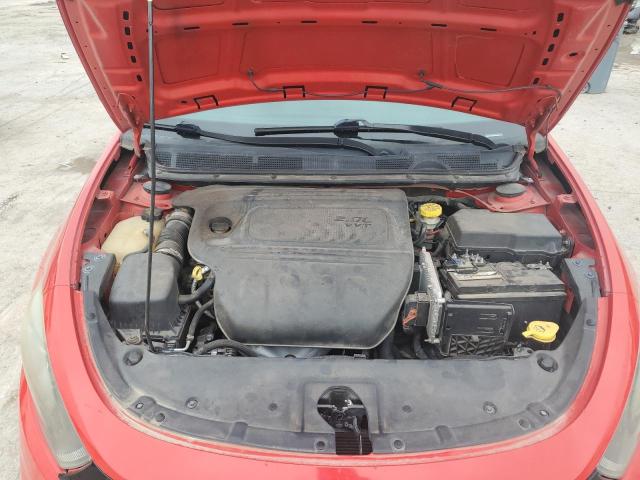 1C3CDFAA1GD625350 - 2016 DODGE DART SE RED photo 11
