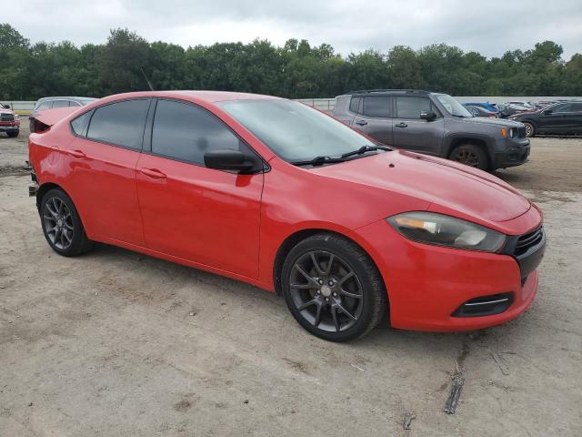 1C3CDFAA1GD625350 - 2016 DODGE DART SE RED photo 4